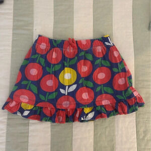 Okie dokie Little girls flower skirt w shorts size 5